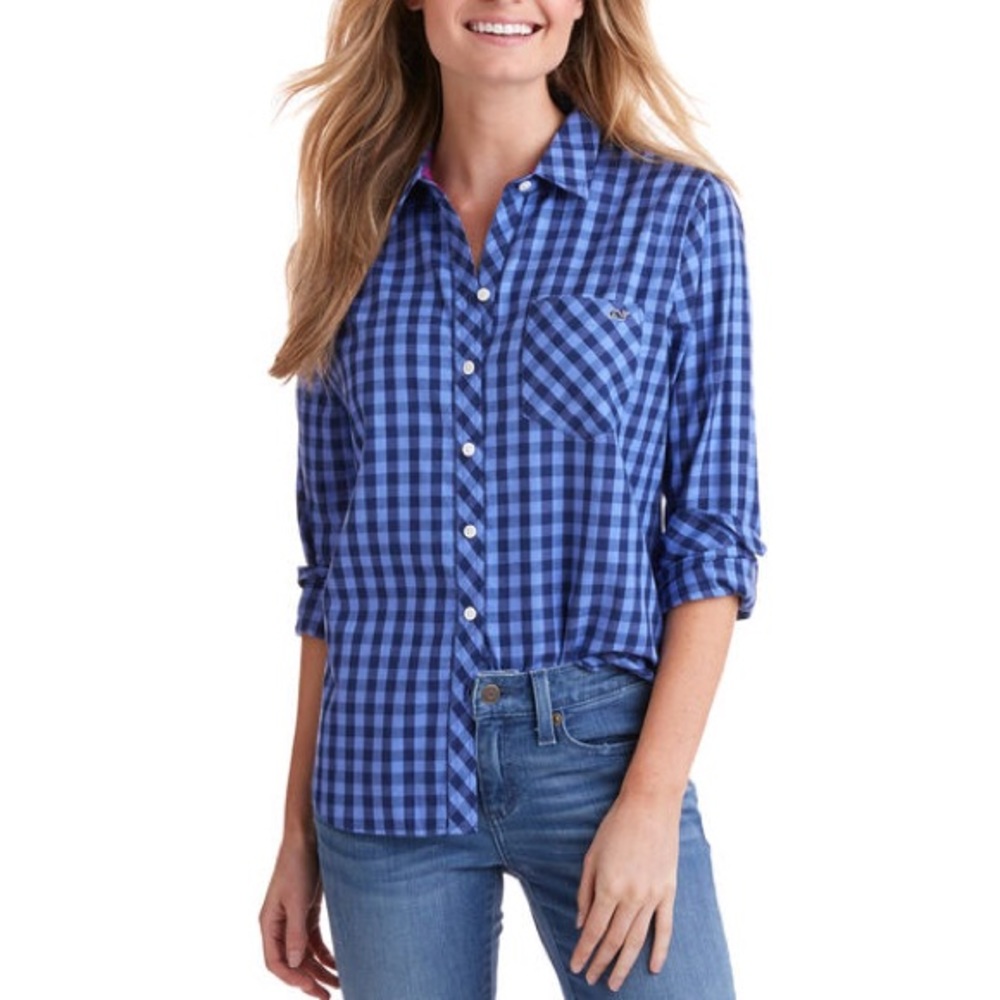 Vineyard Vines Women’s Cashmere Button Down